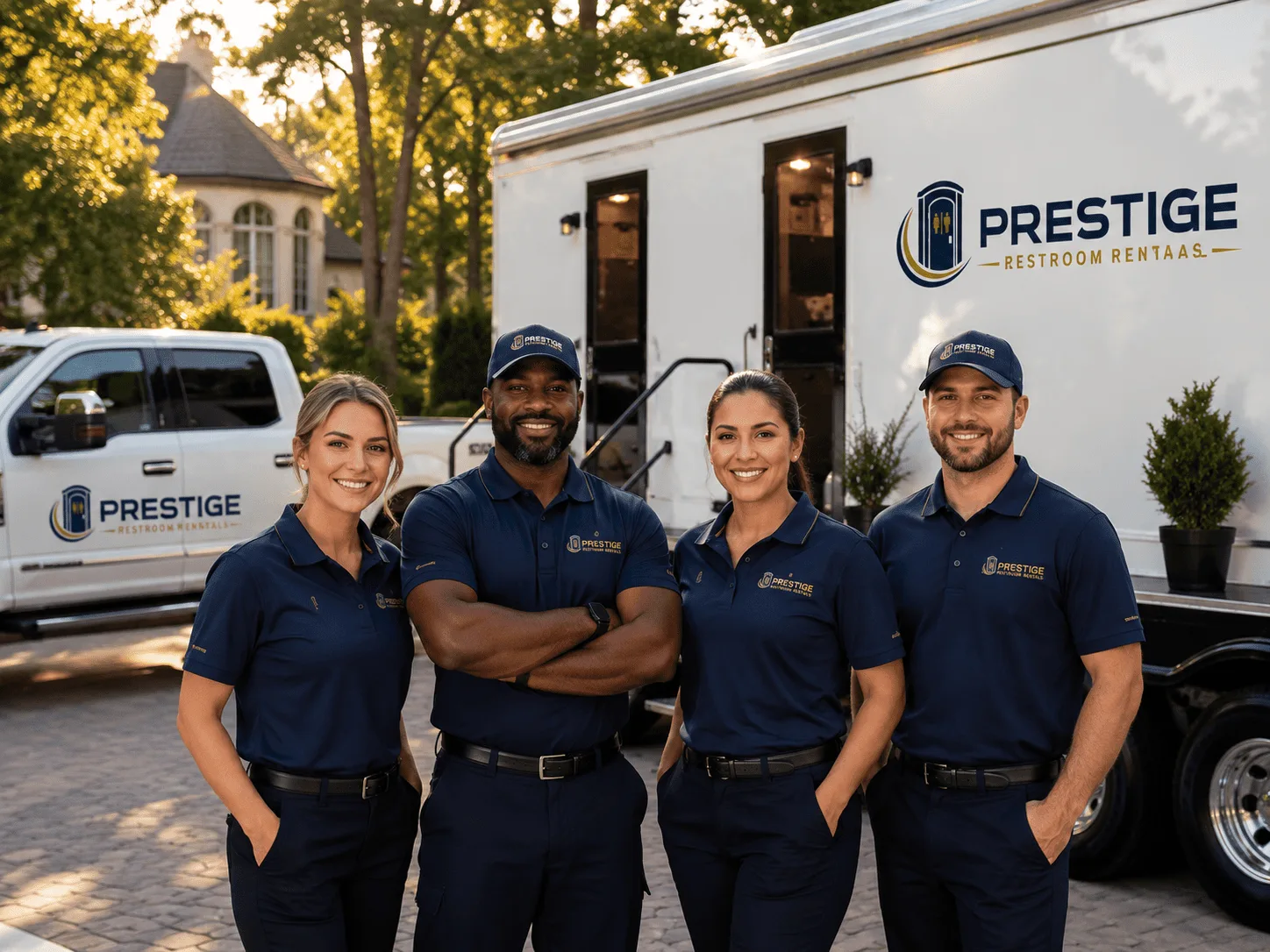 Trusted Luxury Portable Restrooms company in Hampton, AR